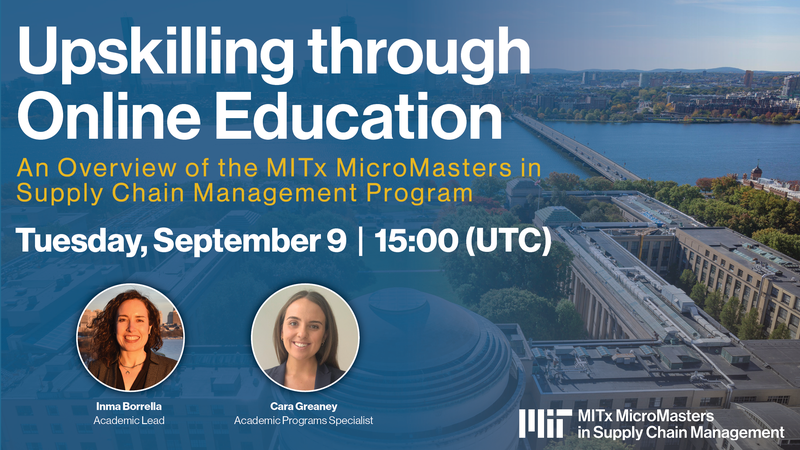 Upskilling through Online Education | Tuesday, September 9 | 15:00 UTC